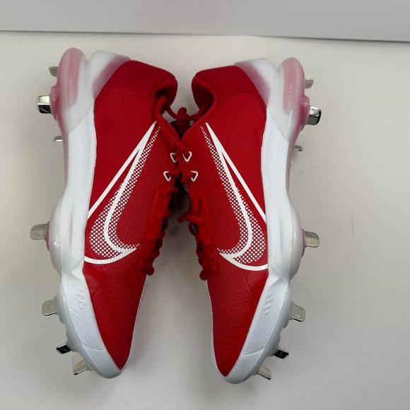 🔥Nike Force Zoom Trout 7 Pro Metal Baseball Cleats Red CQ7224-602 Men’s Sz 9.5. - Picture 2 of 11